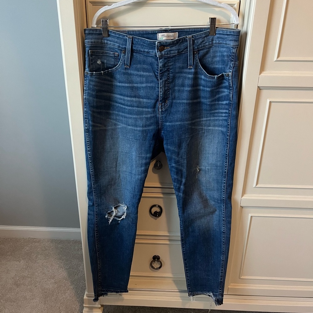 Madewell jeans, size 33P (petite)